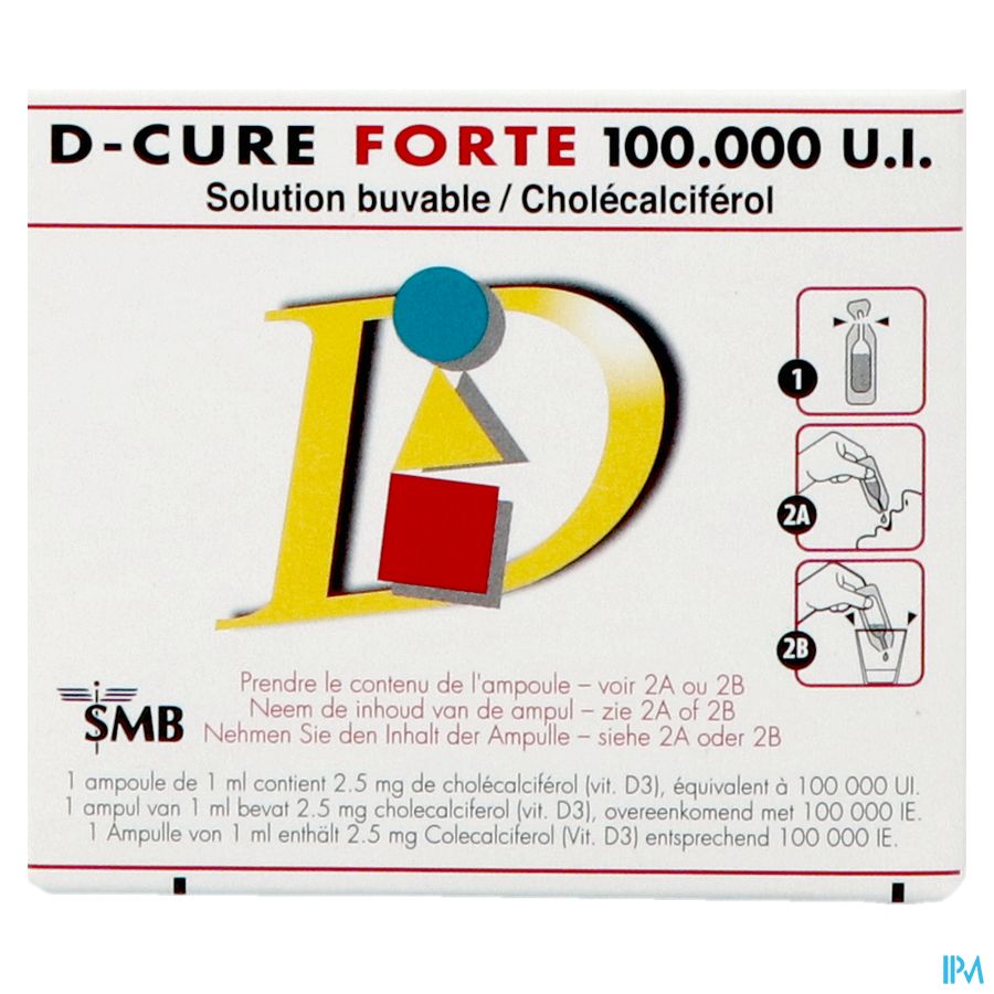 D Cure Forte 100.000 Ui Amp 3