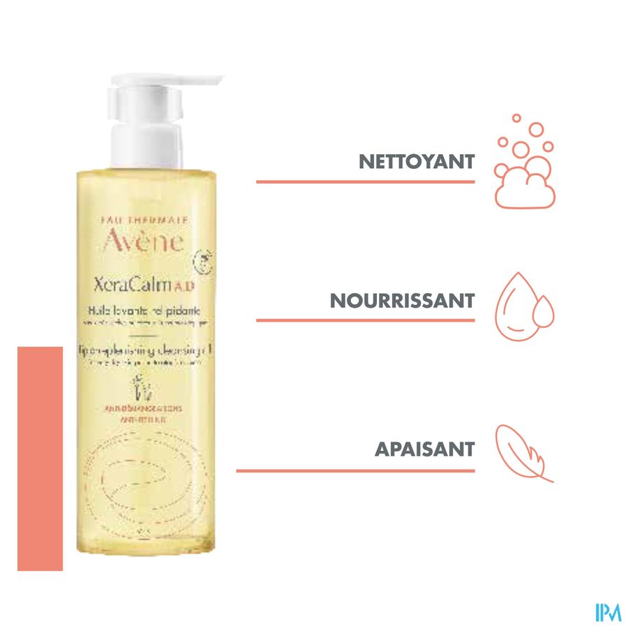 Eau Thermale Avène - XeraCalm A.D Huile lavante relipidante