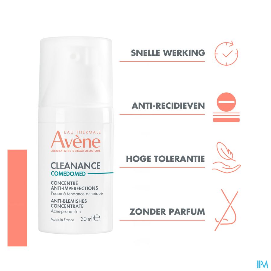 Eau Thermale Avène CLEANANCE COMEDOMED Concentré Anti-imperfections Peaux à tendance acnéique
