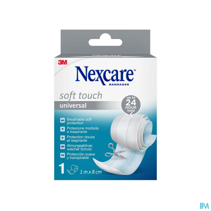 Nexcare 3m Universal Soft Touch Pansement 1mx8cm 1