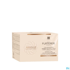 René Furterer Masque réparateur ultime - Cheveux normaux à fins  - Masque à la Kératine pour cheveux abimés - ABSOLUE KERATINE