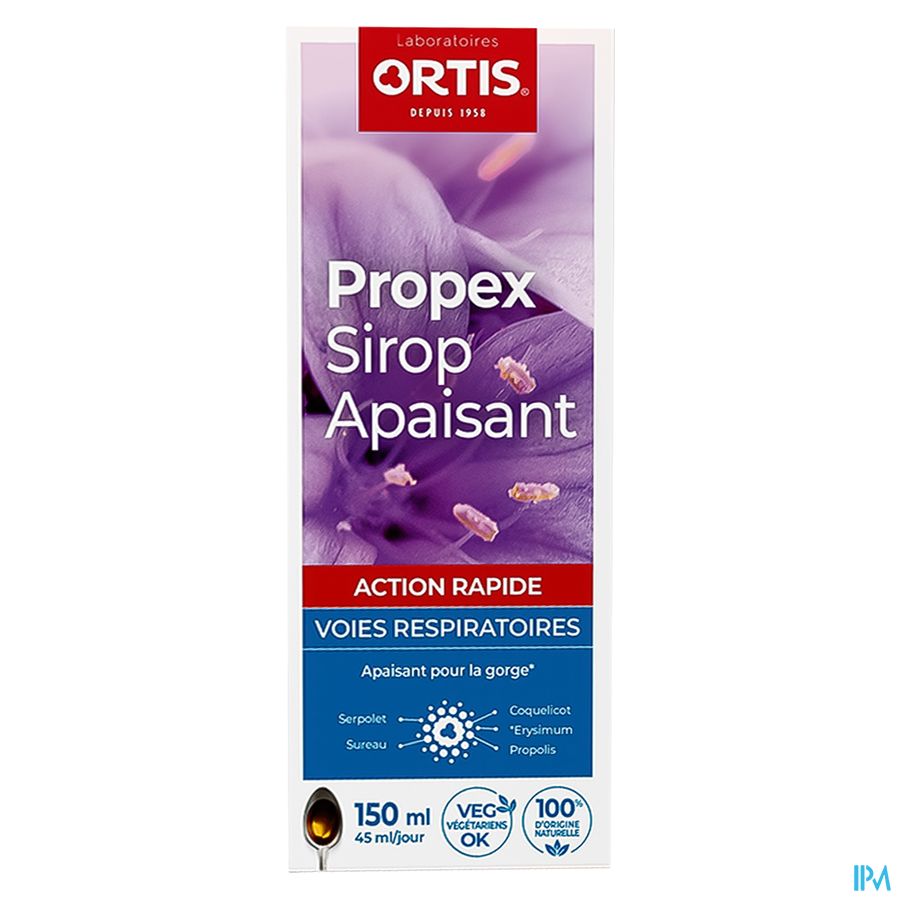 Ortis Propex Sirop Apaisant 150ml