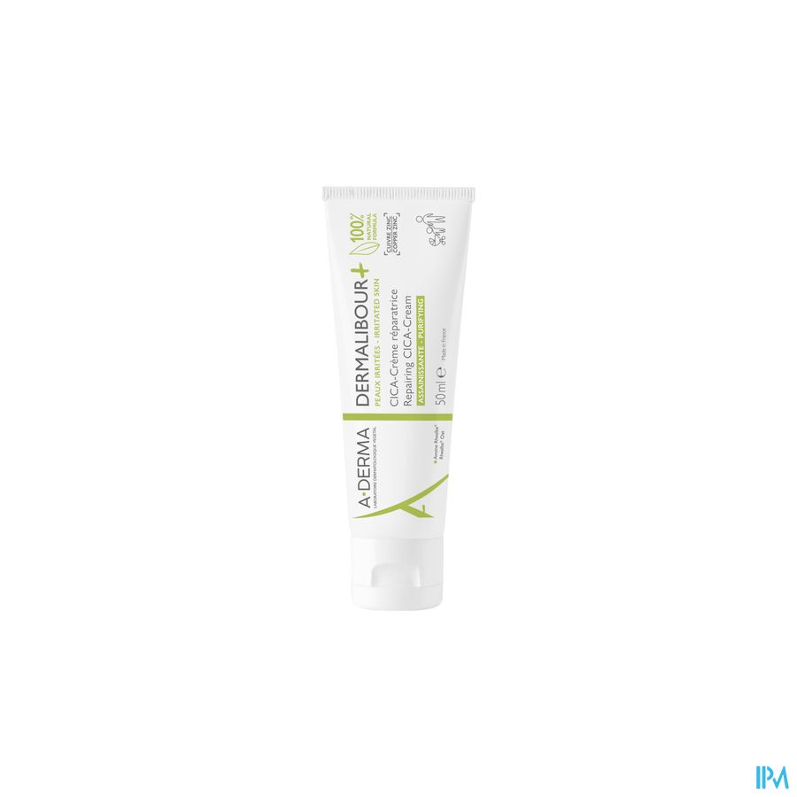 A-Derma Dermalibour+ Cica Crème Réparatrice assainissante Peau irritée cicatrices 100ml
