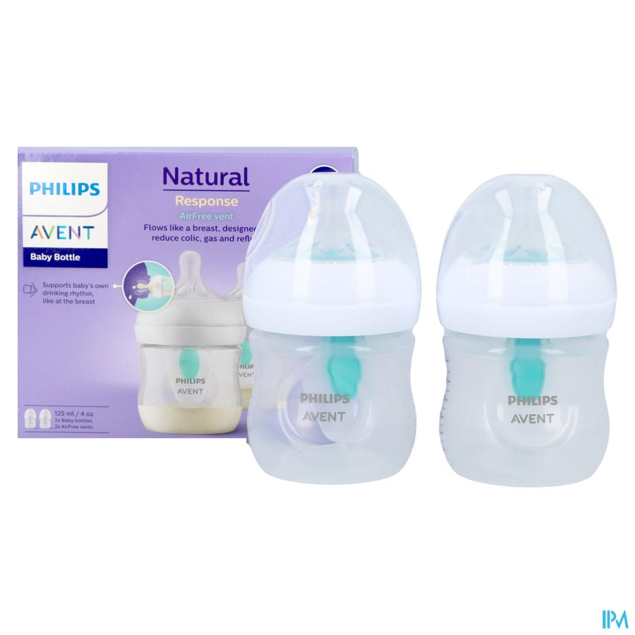 Philips Avent Natural 3.0 Airfree Biberon 2x125ml