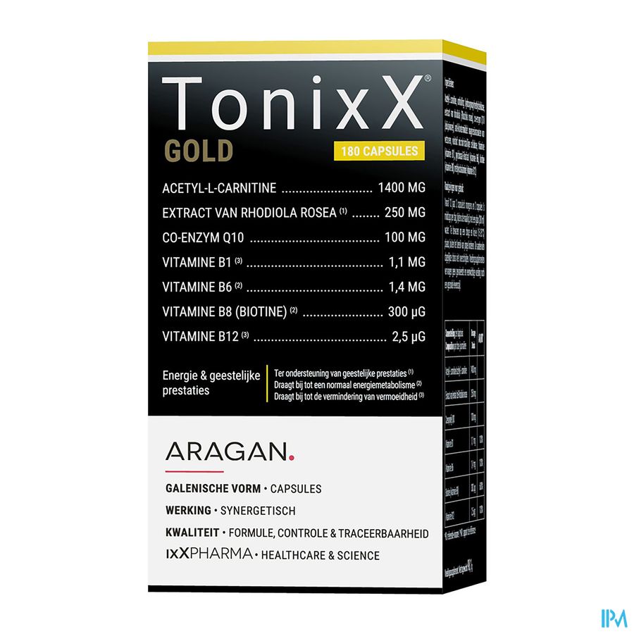Tonixx Gold Caps 180 Nf