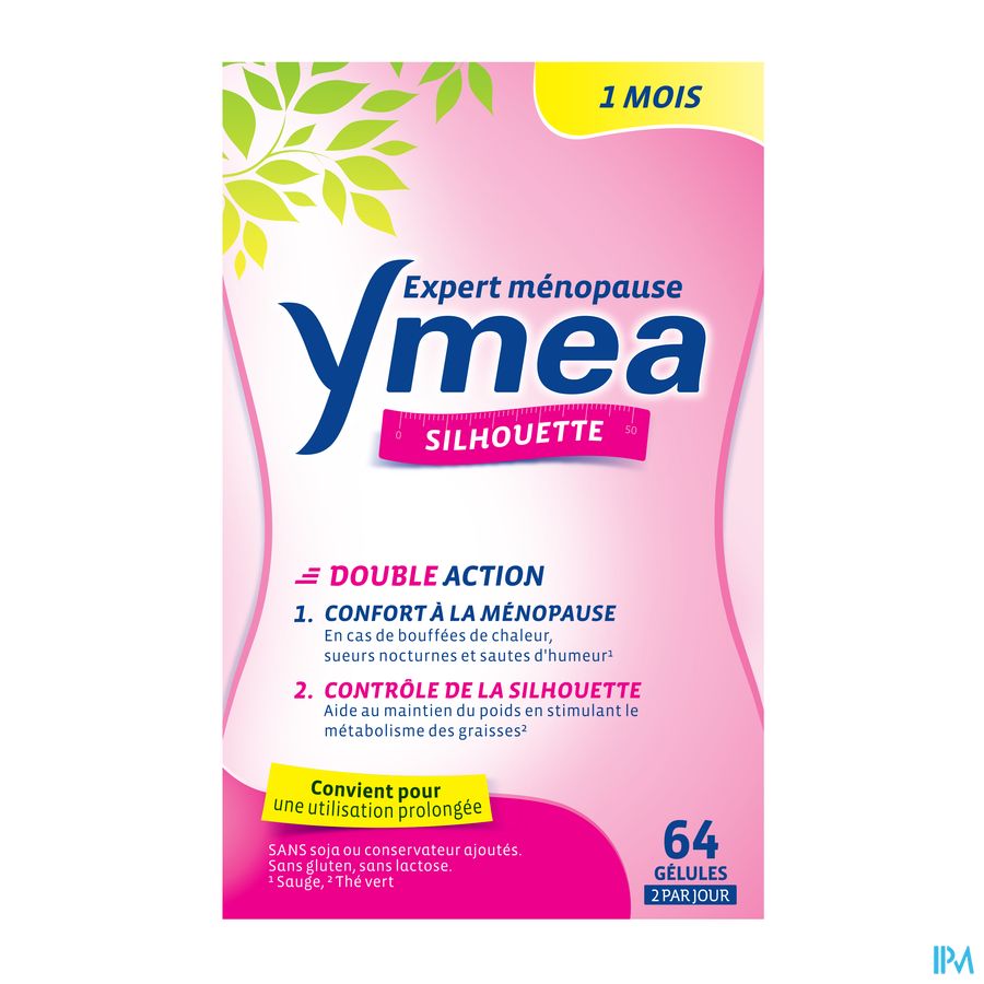 Ymea® Silhouette 64 P. - Ménopause - Bouffées De Chaleur & Poids Sous Contrôle
