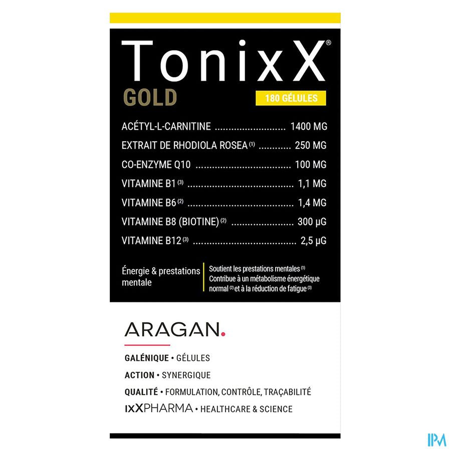 Tonixx Gold Caps 180 Nf