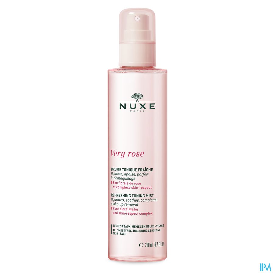 Nuxe Very Rose Brume Tonique Fraiche Vapo 200ml