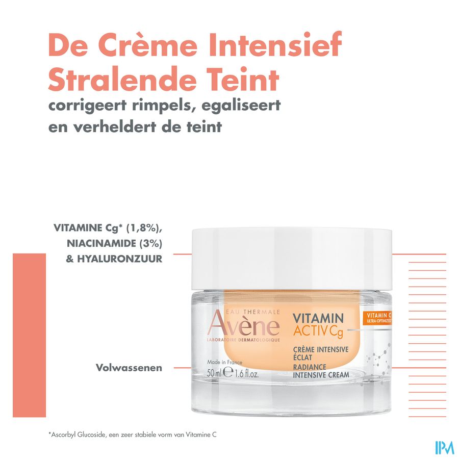 Eau Thermale Avène Crème intensive éclat VITAMIN ACTIV Cg