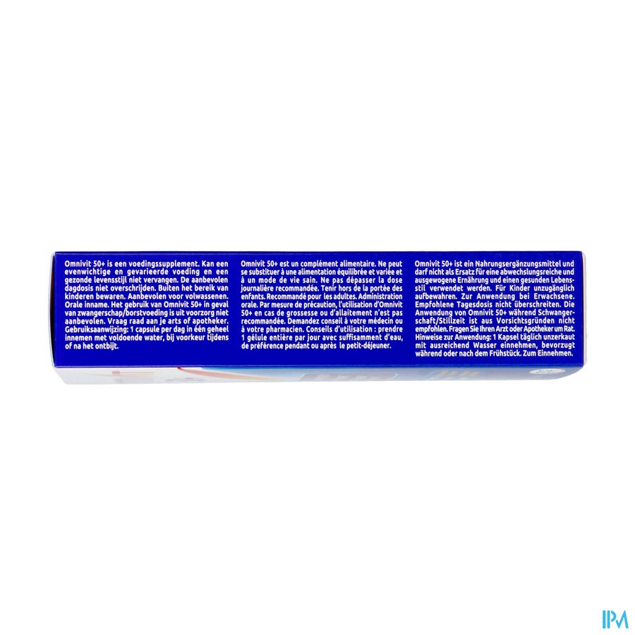 Omnivit 50+ Caps 30