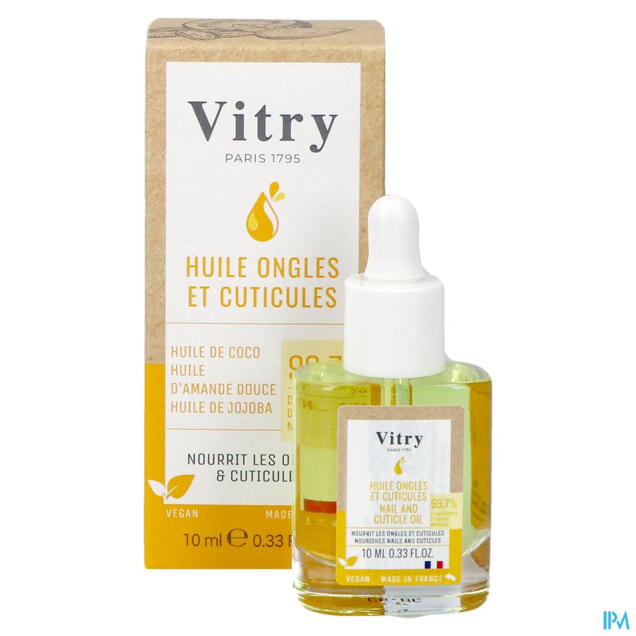 Vitry Huile Ongles & Cuticules Naturelle 10ml