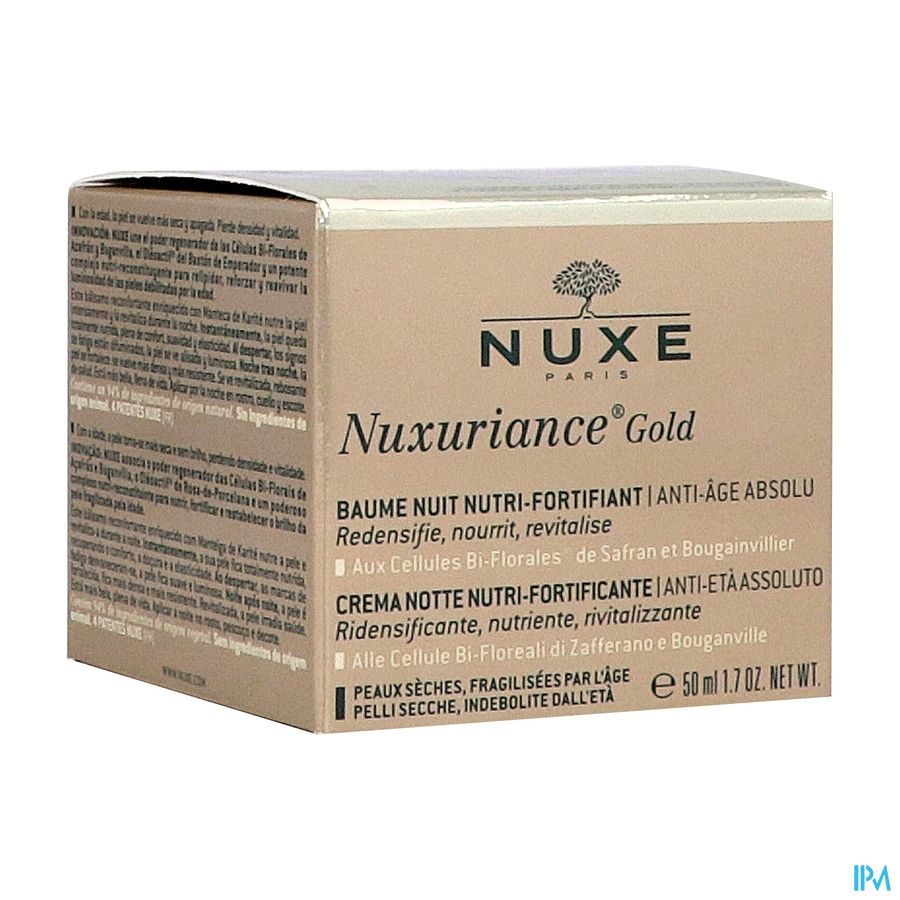 Nuxe Nuxuriance Gold Bme Nuit Nutri Fortif. 50ml