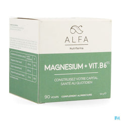 Alfa Magnesium + Vit B6 V-caps 90
