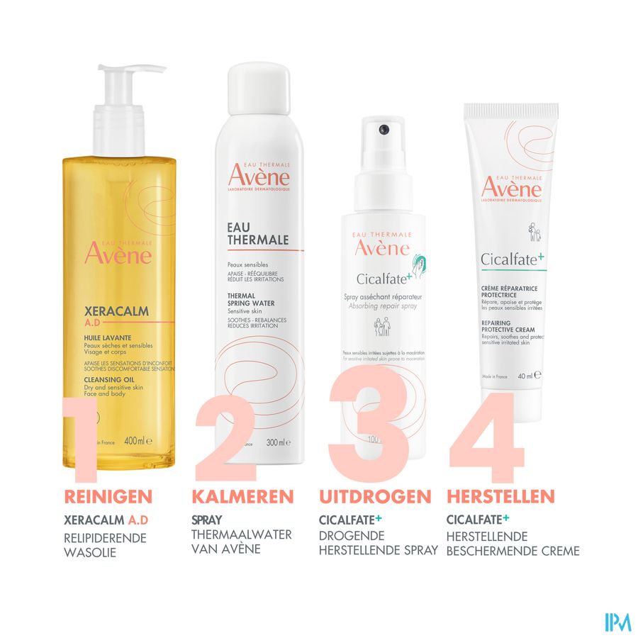 Eau Thermale Avène CICALFATE+ Spray Asséchant Réparateur Peaux Irritées Sujettes à Macérations