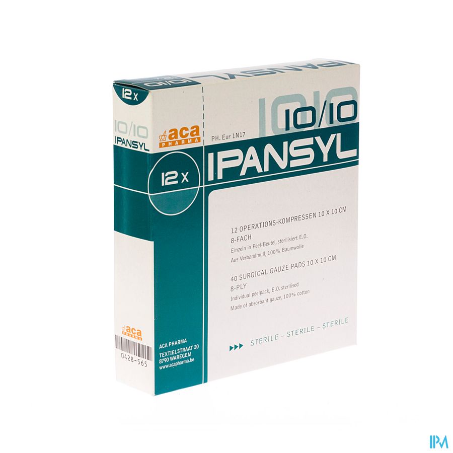 Ipansyl 5 Cp Ster 8pl 10,0x10,0cm 12