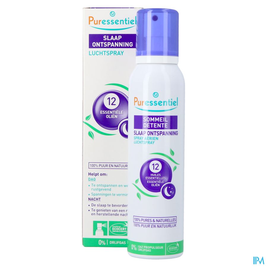 Puressentiel Sommeil Detente Spray 12 Hle Ess200ml