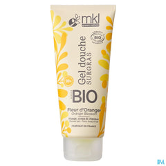 Mkl Gel Douche Bio Fleur Oranger Fl 200ml