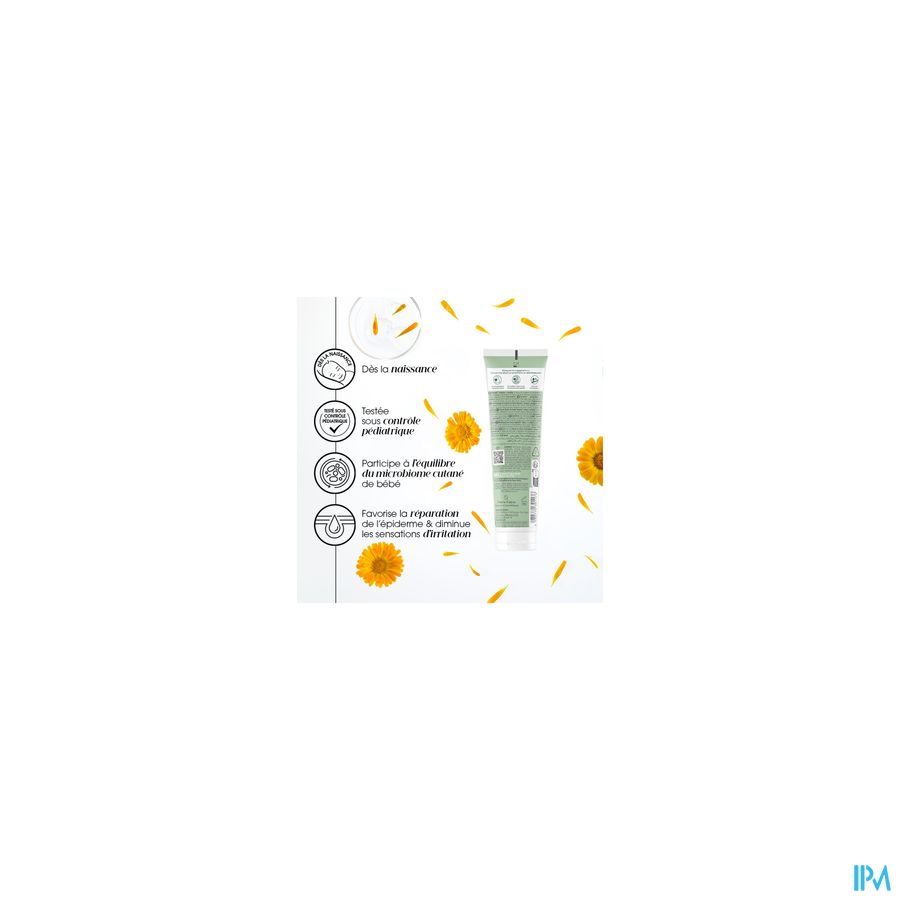 Klorane Crème change certifiée BIO au Calendula - Change Siège - Bébé