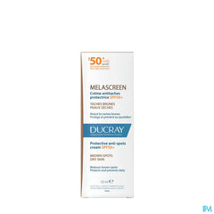 Ducray MELASCREEN Crème anti-taches protection solaire SPF50+ - Peaux sèches
