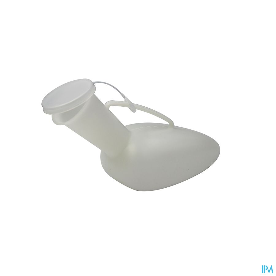 Careway Urinal Homme Gradue + Couvercle 1l