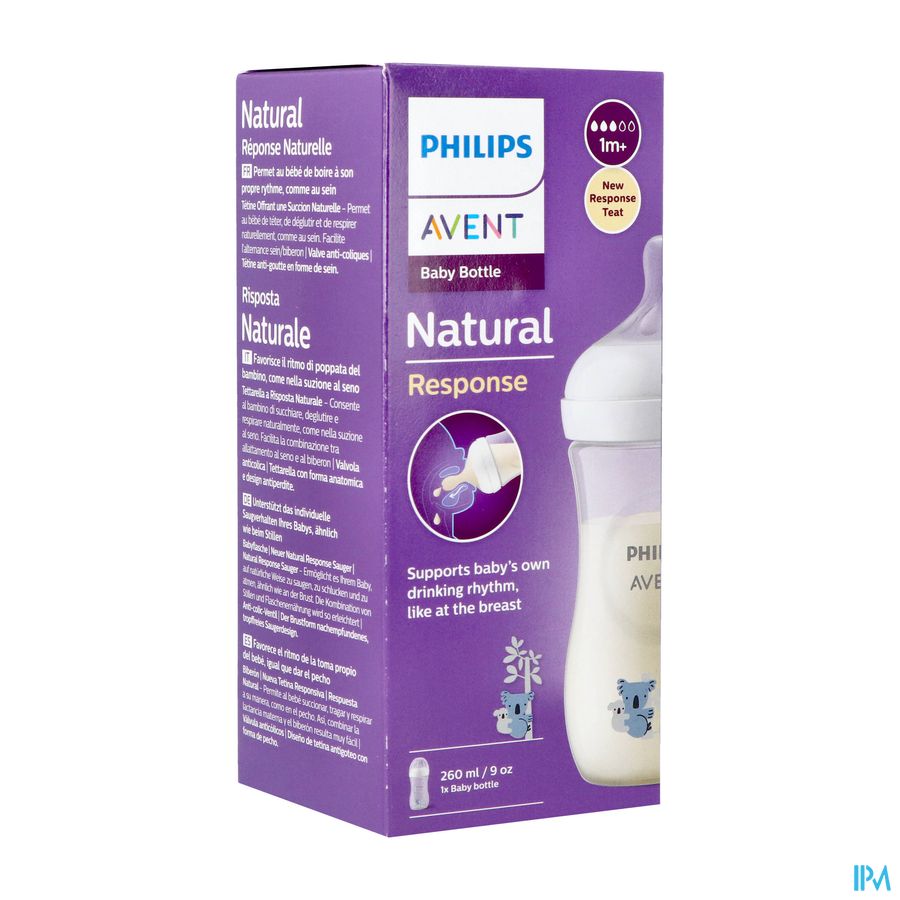 Philips Avent Natural 3.0 Biberon Koala 260ml