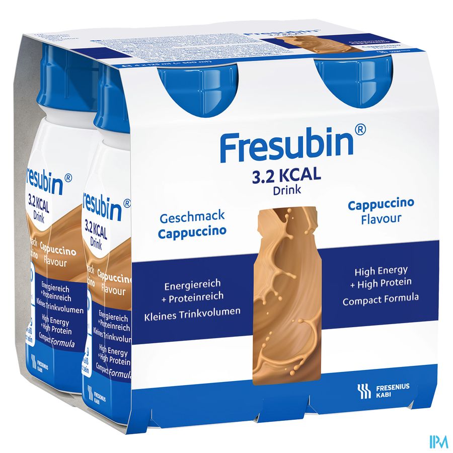 Fresubin 3.2 Kcal Drink Cappucino 4x125ml