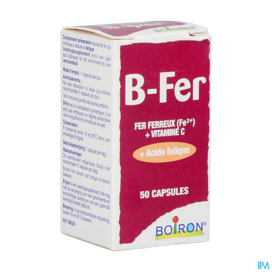 B-fer Nutridoses Caps 50 Boiron