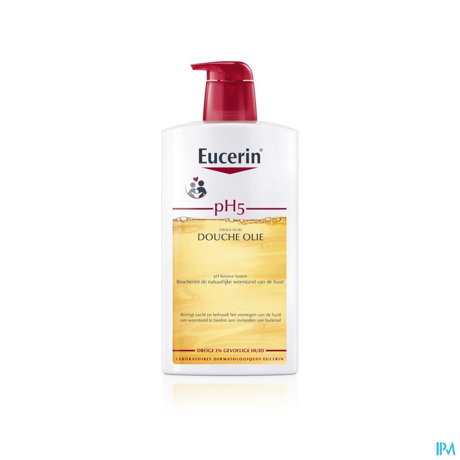 pH5 Huile de Douche Peau Sèche et Sensible avec pompe 1000ml