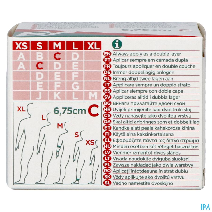 Pharmex Pansement Tubulaire Compressif C 6,75cmx1m