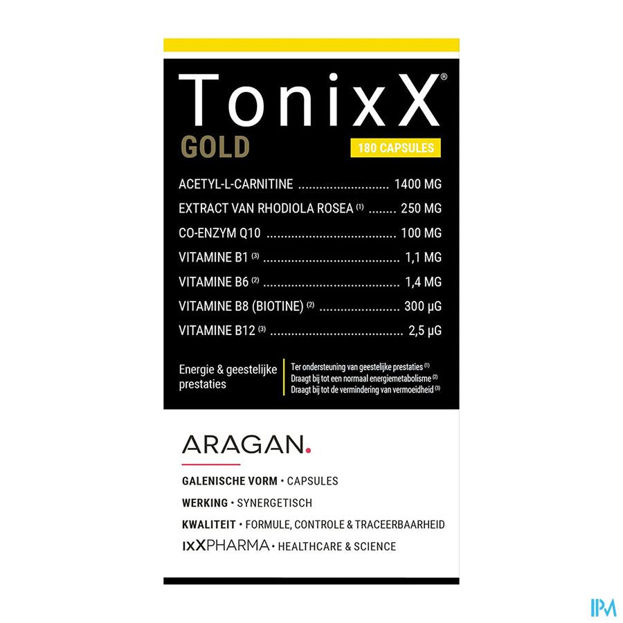 Tonixx Gold Caps 180 Nf