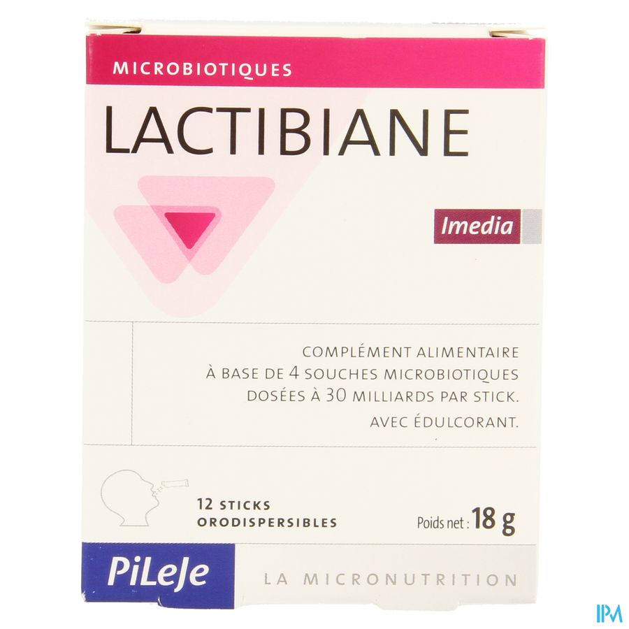 Lactibiane Imedia Sticks 12