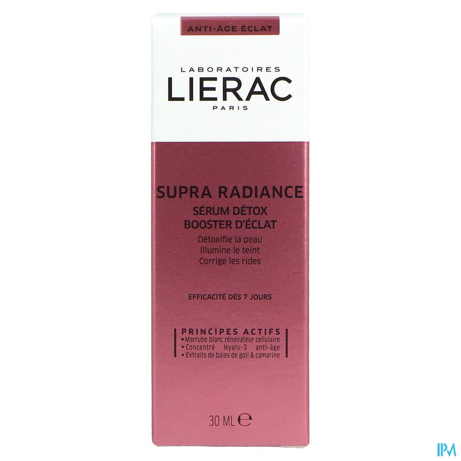 Lierac Supra Radiance Serum Detox Booster Fl 30ml