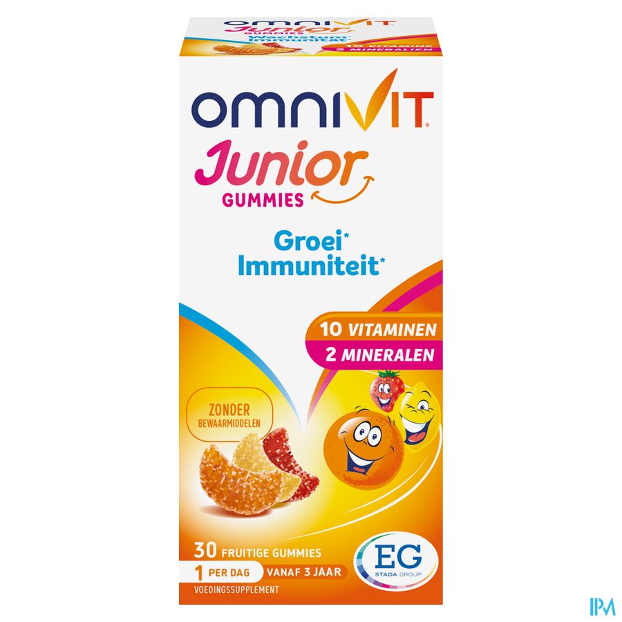 Omnivit Junior 30 gummies - Vitamine Enfant Croissance Immunité