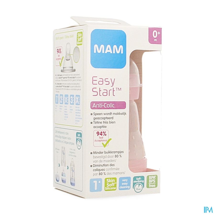 Mam Biberon Easy Start A/colique 160ml