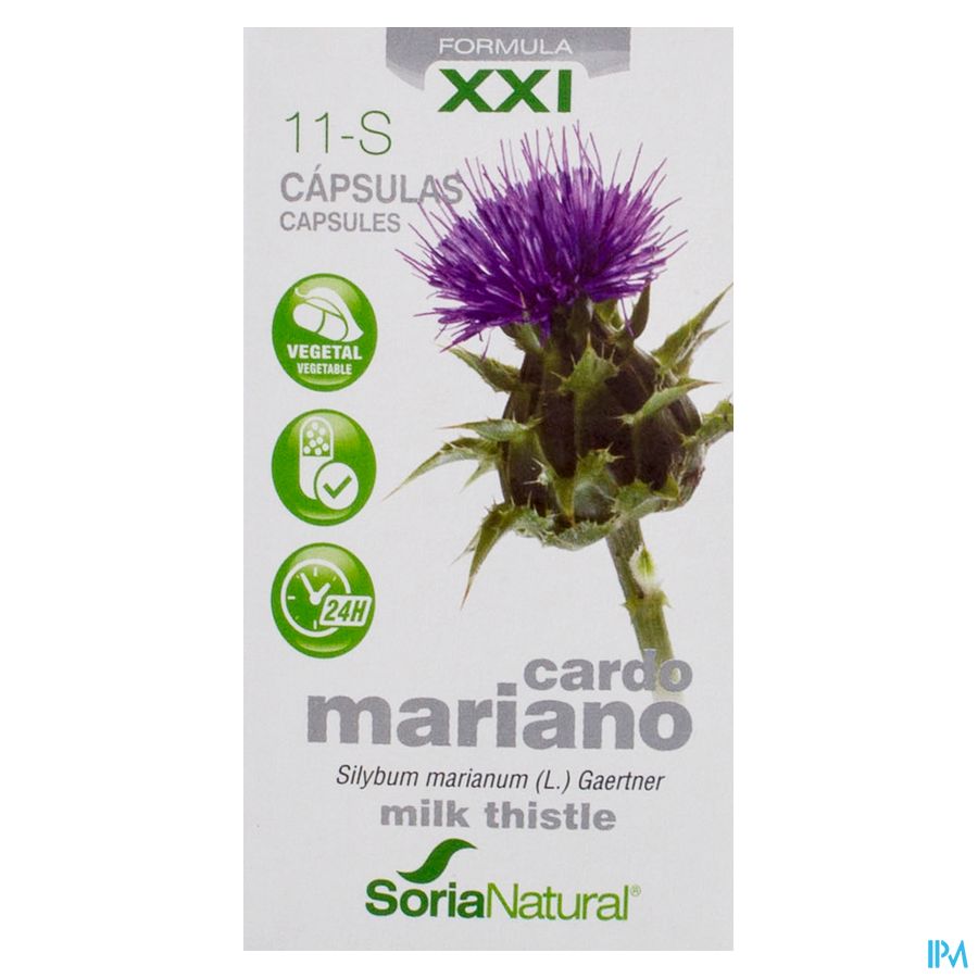 Soria Soricapsule Silybum Marianum Caps 30x600mg