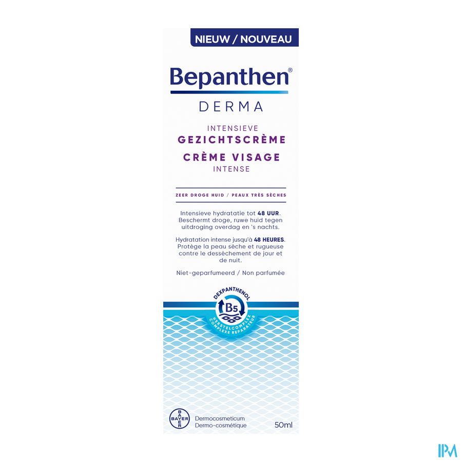 Bepanthen Derma Creme Visage Intense Tube 50ml