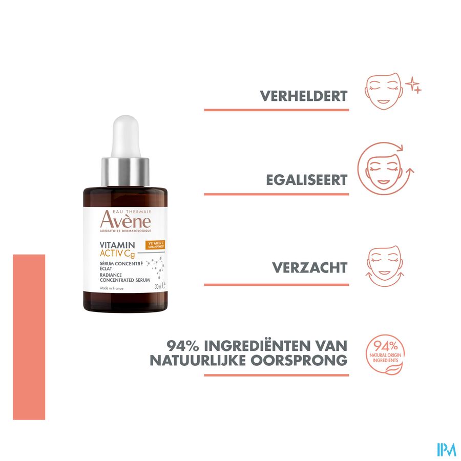 Avène VITAMIN ACTIV Cg Sérum correcteur éclat vitamin C 30ml