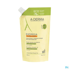 A-DERMA - EXOMEGA CONTROL HUILE LAVANTE ÉMOLLIENT ANTI-GRATTAGE REFILL peau à tendance atopique