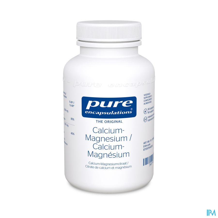Pure Encapsulations Calcium Magnesium caps 90
