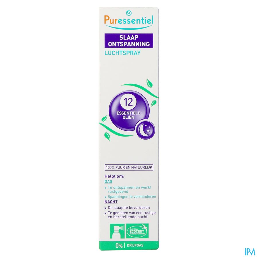 Puressentiel Sommeil Detente Spray 12 Hle Ess200ml