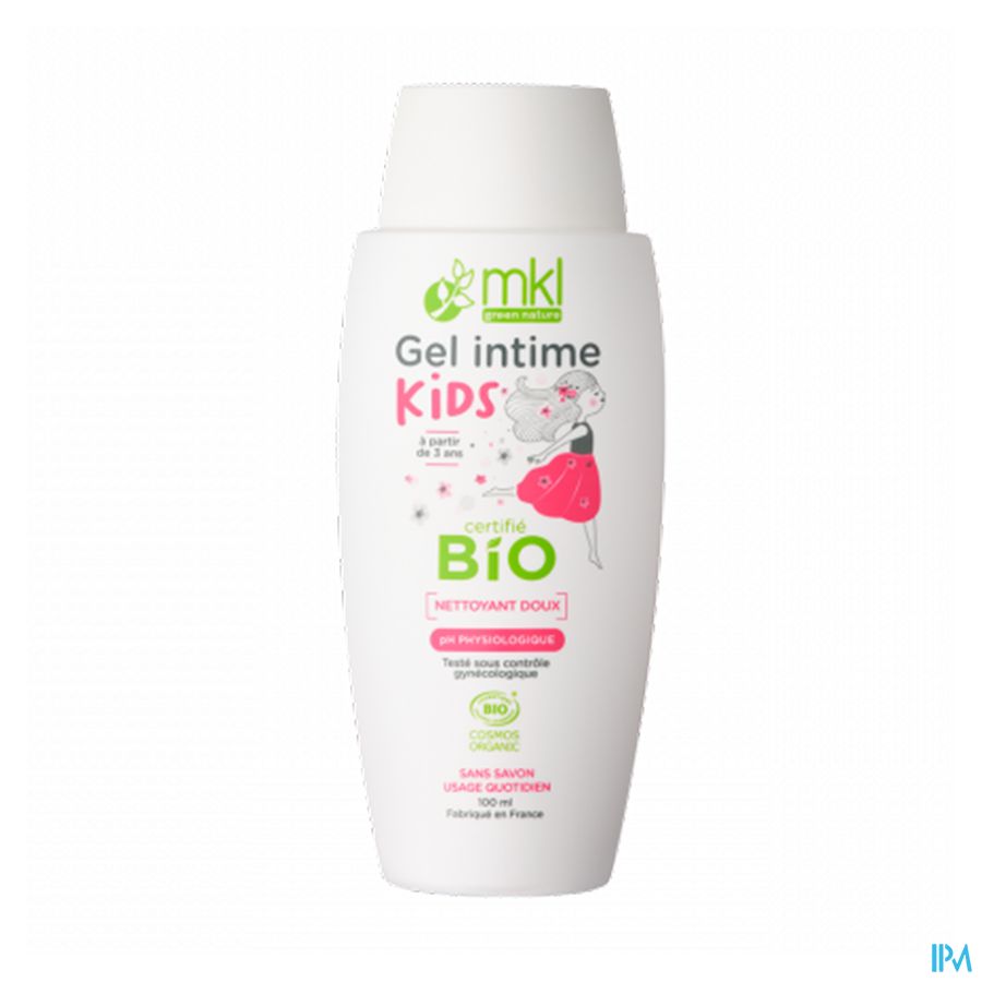 Mkl Gel Hygiene Intime Bio Kids Fl 100ml