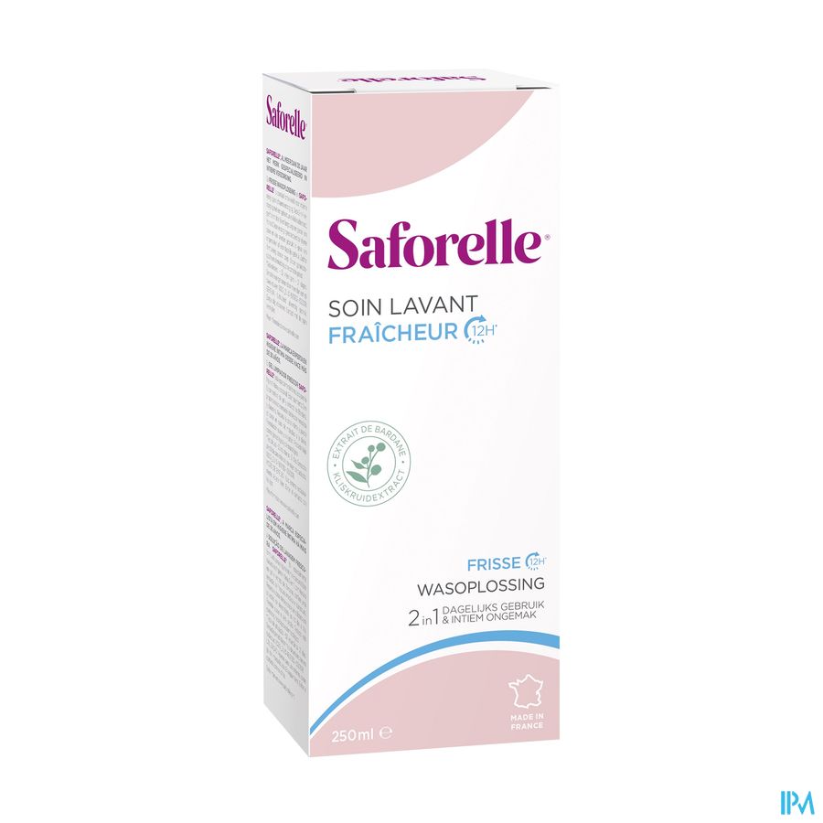 Saforelle Soin Lavant Fraicheur Fl 250ml