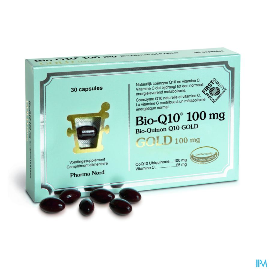 Bio-q10 100mg Gold Caps 30