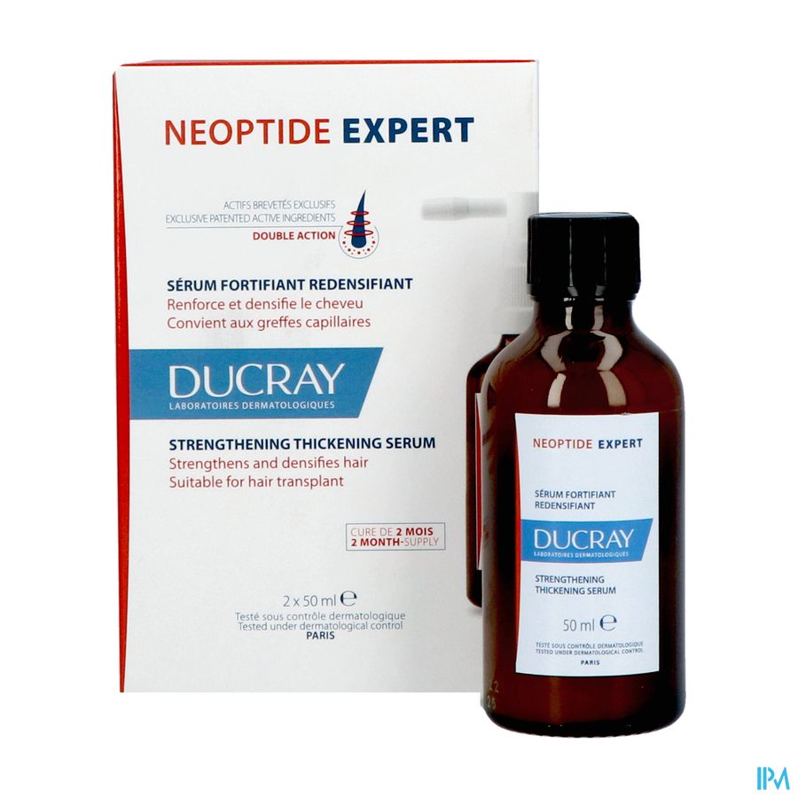 Ducray NEOPTIDE EXPERT Sérum fortifiant et redensifiant pour des cheveux plus épais et mieux enracinés