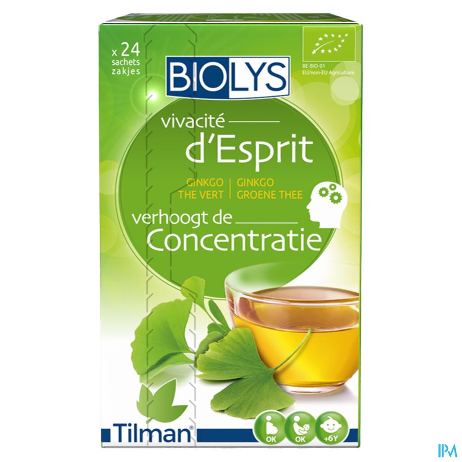 Biolys® Ginkgo-Thé vert