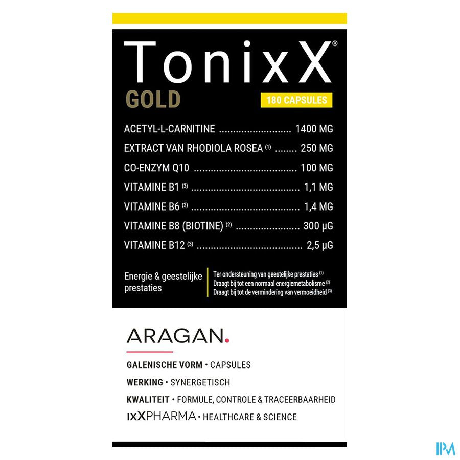 Tonixx Gold Caps 180 Nf