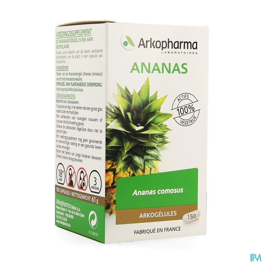 Arkogelules Ananas Vegetal 150