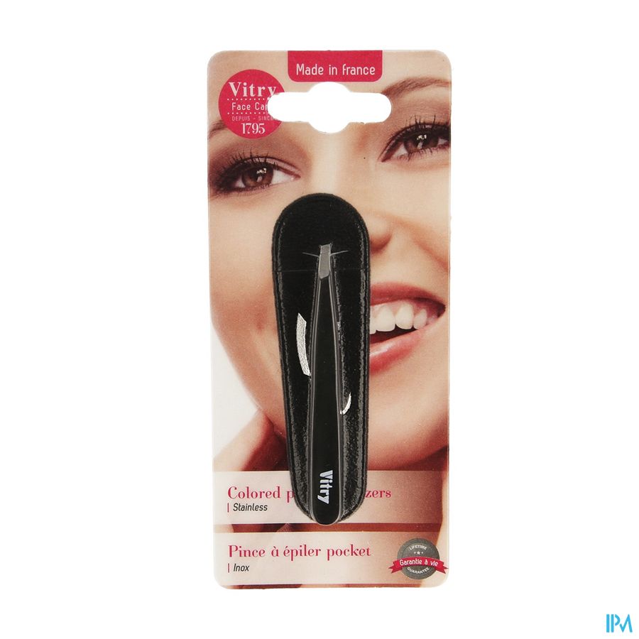 PINCE A EPILER POCKET MB COULEUR