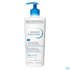 Bioderma Atoderm Crème Ultra Hydratante Peaux Normales À Sèches 500ml