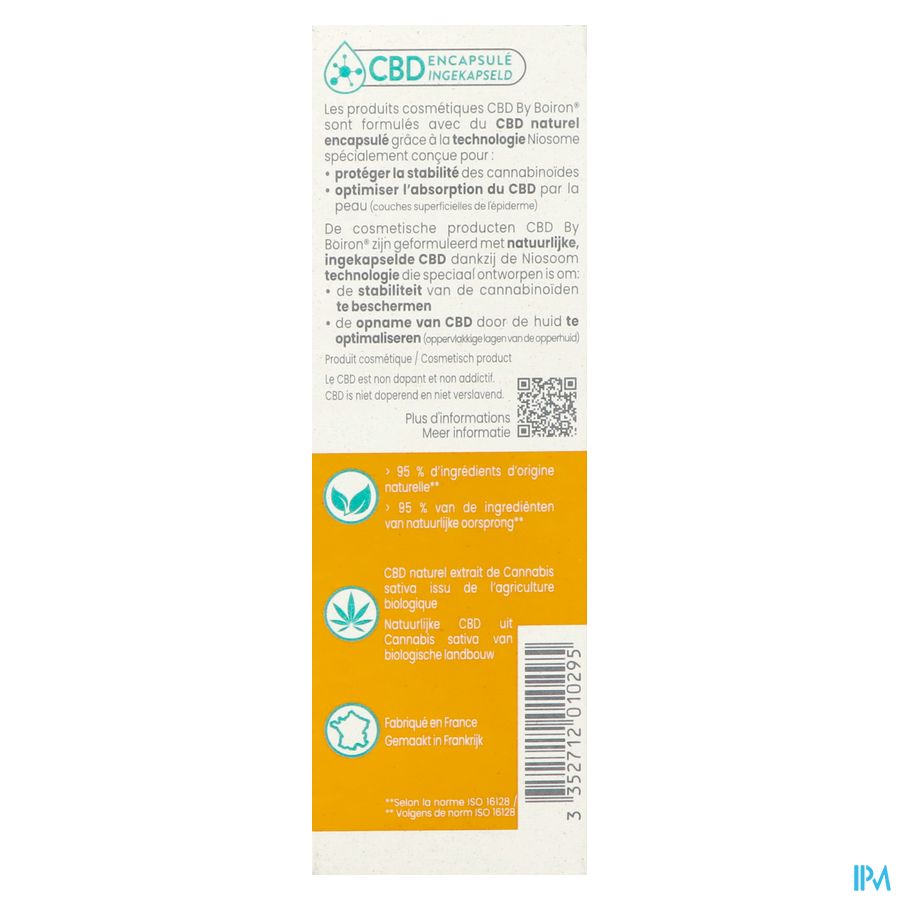 Cbd Gel Creme Assouplissant & Apaisant 120g Boiron